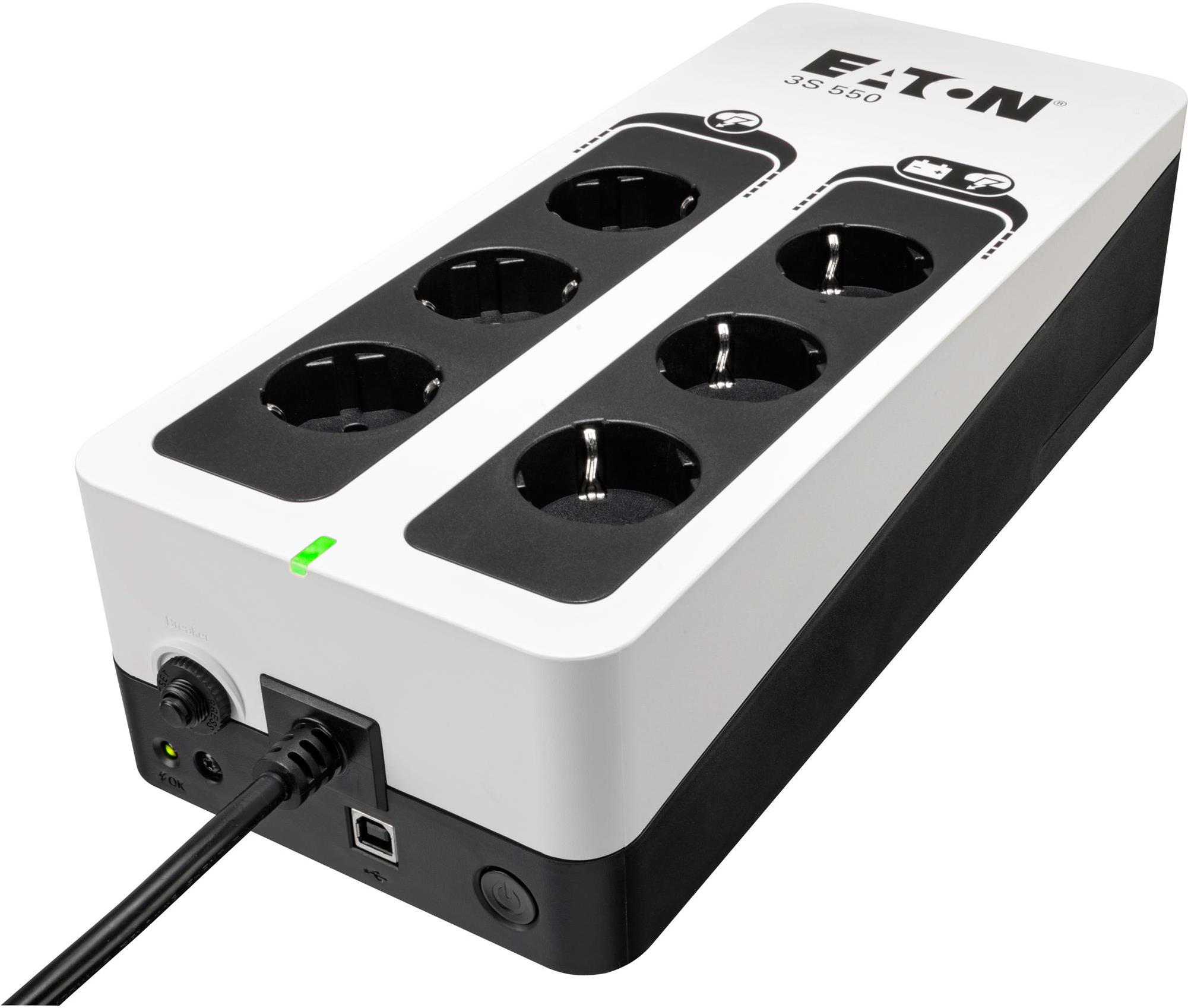 EATON UPS 3S 550 DIN Gen2, USB