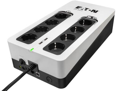 EATON UPS 3S 850 DIN Gen2, USB, USB töltő