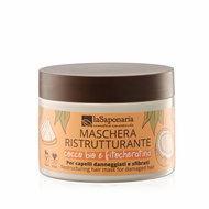 laSaponaria Restructuring hair mask with coconut and phytokeratin 200 ml - Hair Mask
