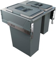 Elletipi BLOCK 2.0 pull-out built-in basket 35+12 l - Rubbish Bin