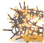 EMOS LED vianočná reťaz – ježko, 12 m, vonkajšia aj vnútorná, vintage, časovač - Svetelná reťaz