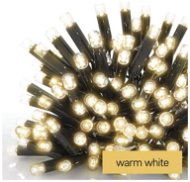 EMOS Profi LED összekötő lánc fekete, 5 m, kül- és beltéri, meleg fehér, időzítővel - Fényfüzér