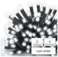 Svetelná reťaz EMOS Profi LED spojovacia reťaz preblikávajúca, 10 m, vonkajšia aj vnútorná, studená biela - Světelný řetěz