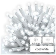 Svetelná reťaz EMOS Profi LED spojovacia reťaz blikajúca biela – cencúle, 3 m, vonkajšia, studená biela - Světelný řetěz