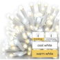 EMOS Profi-LED-Verbindungskette blinkend weiß - Eiszapfen, 3 m, außen, warm-/kaltweiß - Lichterkette