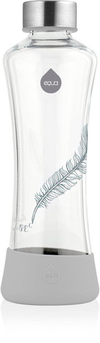 EQUA glass bottle Feather 550 ml - Drinking Bottle - Main image
