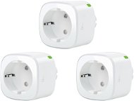 Eve Energy Smart Plug (Matter - compatible w Apple, Google, SmartThings & Amazon Alexa) (3-pack) - Smart Socket