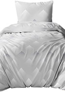 4sleep Cotton satin 140 × 220, 70 × 90, mint cube 5079B - Bed Linen