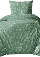 4sleep Cotton satin 140 × 200, 70 × 90, Natura mint 5080C - Bed Linen