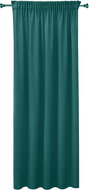 4 sleep Solid colour finished curtain 150 × 250 cm - Bella turquoise - Drape