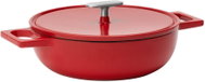 FABINI Servírovací tegame pánev s poklicí Mattia 3.0 Standard 26 cm, lesklá červená - Pan