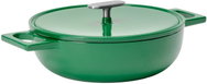 FABINI Servírovací tegame pánev s poklicí Mattia 3.0 Standard 26 cm, lesklá zelená - Pan