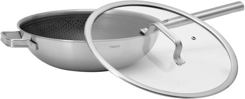 FABINI Wok pánev s poklicí Hybrid Standard 30 cm - Wok Pan - Main image
