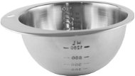 FACKELMANN Bowl 1.2l stainless steel with measuring lines - Kneading Bowl
