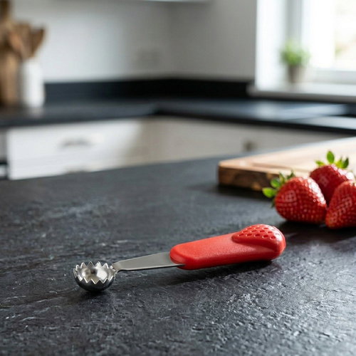 FACKELMANN Tomato/Strawberry Stem Cutter - Corer - Main image