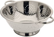 Gastro Nerezový cedník s úchyty, výška: 135 mm, průměr 290 mm - Colander