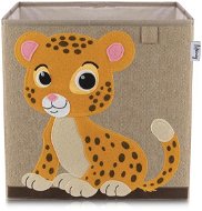 Lifeney Box úložný LEOPARD, 33 × 33 × 33 cm - Úložný box