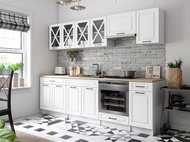 FAFOR Kuchyňská linka Gertrid 260 cm, bílá - Kitchen Unit