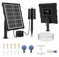 Fapiere Solární provzdušňovač jezírka s LCD displejem AP221 – 2200 mAh baterie, 3 stupně výkonu, 3 W - Aerator 