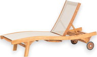 FaKOPA Teak deckchair ELISA 200 cm - Garden Lounger