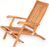 FaKOPA Folding deckchair ABELE, made of teak - Garden Lounger