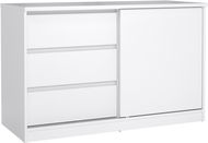 FALCO Komoda SIMPLICITY 207 bílý lesk - Komoda