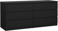 FALCO Chest of drawers SIMPLICITY 232 black - Chest of Drawers