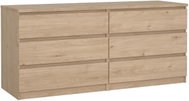 FALCO Dresser SIMPLICITY 232 jackson hickory - Chest of Drawers