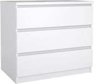 FALCO Komoda SIMPLICITY 235 bílý lesk - Komoda
