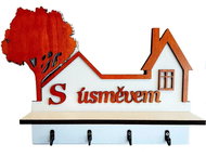 Falixen - Keyring "With a smile" - Key Holder