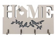 Falixen - Keyring "Home" b/w - Key Holder