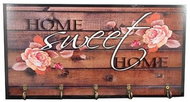 Falixen - Keyring "Home Sweet"/flower - Key Holder