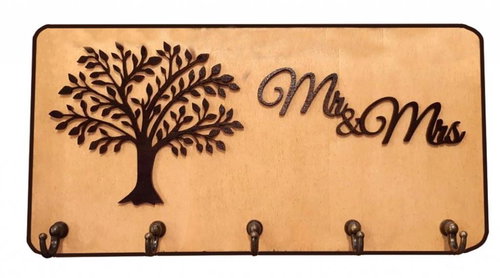 Falixen - Keyring "Mr&Mrs-4" - Key Holder - Main image