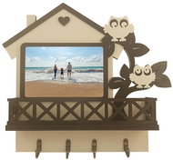 Falixen - Keyring with photo frame "Owls" - Key Holder