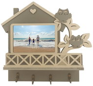 Falixen - Keyring with photo frame "Owls" - Key Holder