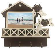 Falixen - Keyring with photo frame "Owls" - Key Holder