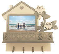 Falixen - Keyring with photo frame "Owls" - Key Holder