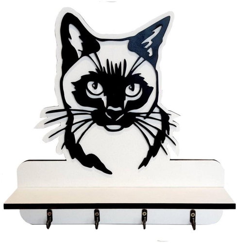 Falixen - Keyring "Cat" - Key Holder - Main image