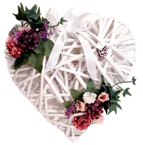 Falixen - Decorative heart - white-2 - Decoration - Main image