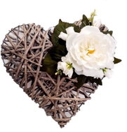 Falixen - Decorative heart - natural -2 - Decoration