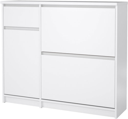 FALCO Botník Simplicity 206 bílý lesk - Shoe Rack - Main image
