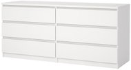  FALCO Komoda Simplicity 232 bílý lesk - Chest of Drawers