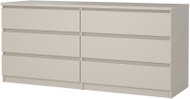 FALCO Komoda Simplicity 232 kašmír - Chest of Drawers