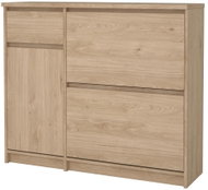 FALCO Botník Simplicity 206 jackson hickory - Shoe Rack