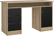 FALCO Felix 491, sonoma oak / black - Writing Desk