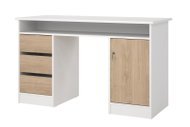FALCO Felix 491 bílá/jackson hickory - Writing Desk