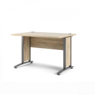 FALCO Office 80400/70 dub sonoma/stříbrná - Writing Desk