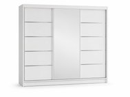 Falco Debora VI 200cm White - Wardrobe