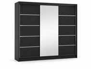 Falco Debora VI 200cm Black - Wardrobe