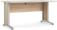 FALCO Psací stůl Office 80400/71, dub sonoma / stříbrný - Psací stůl